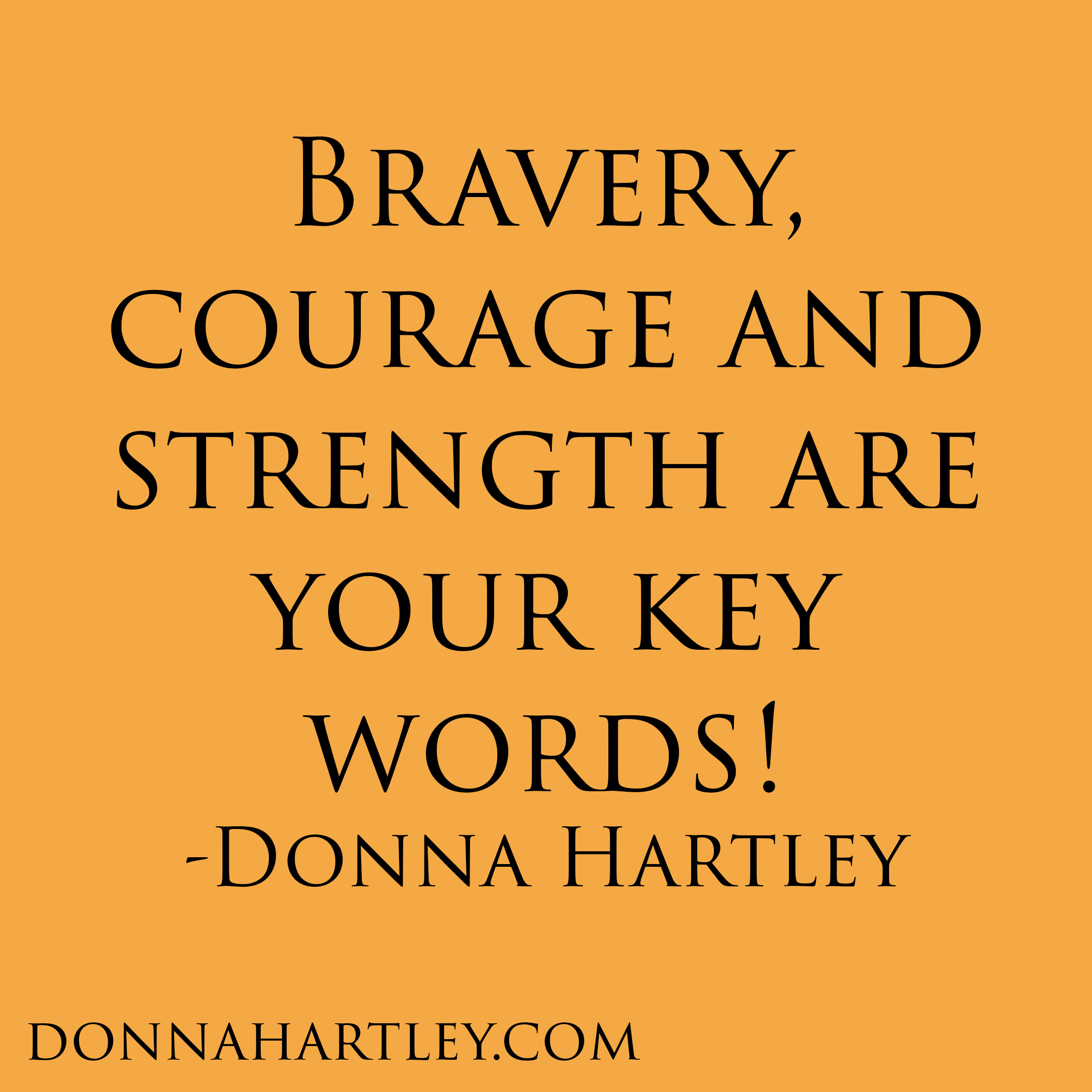 speech about bravery