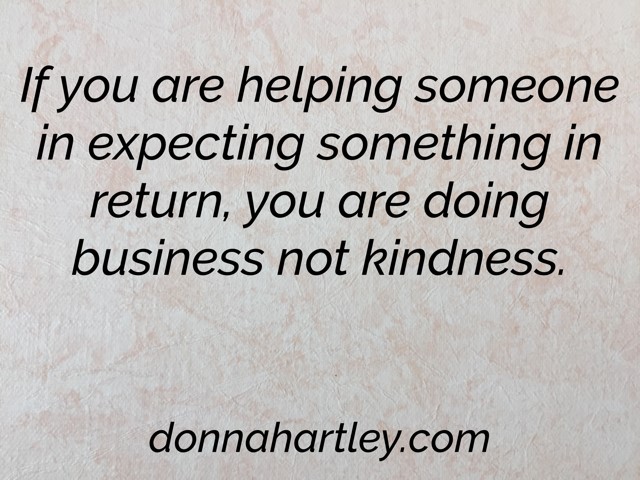 Business or kindness? - Hartley International