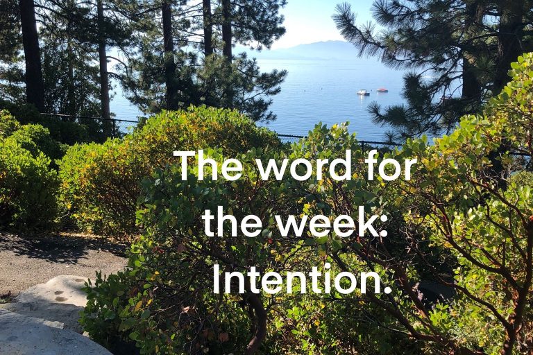word intention