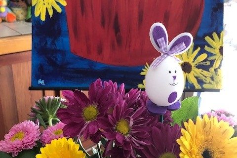 Easter and heart