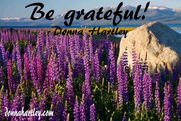 be grateful
