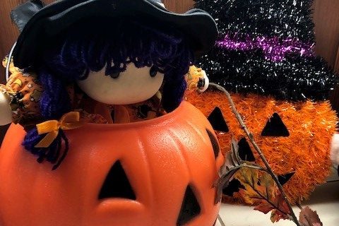 Pumpkin and Witch