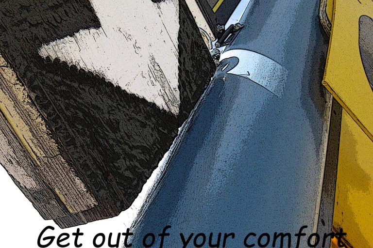 get out of your comfort