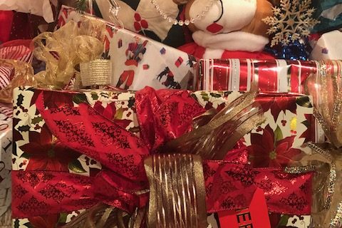 Christmas ribbons